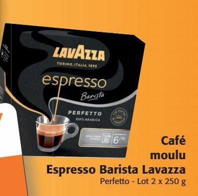 Café moulu Espresso Brista lavazza