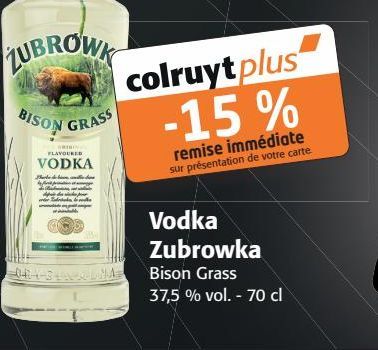 Vodka Zubrowka