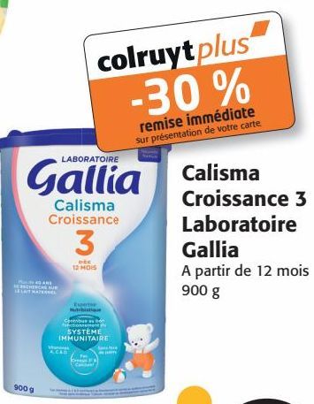 Calisma Croissance 3Laboratoire Gallia