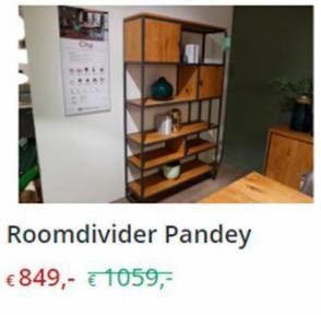*WY  Roomdivider Pandey €849,- €1059,-