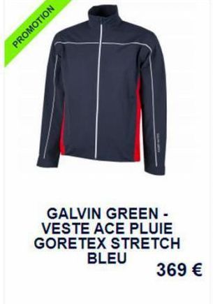 PROMOTION  GALVIN GREEN - VESTE ACE PLUIE GORETEX STRETCH  BLEU  369 €  