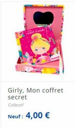 Girly, Mon coffret secret  Collectif  Neuf: 4,00 € 