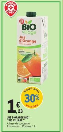 jus d'orange 