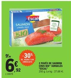 saumon Escal