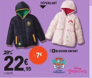 blouson enfant 