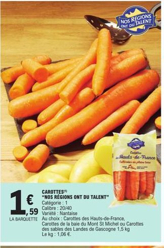 carottes St michel