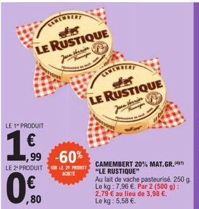 camembert Le rustique