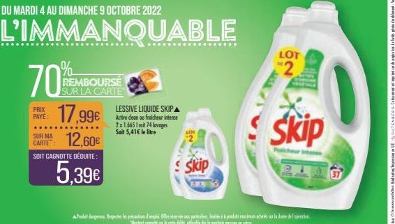 lessive liquide Skip