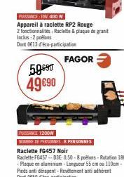 raclette Fagor