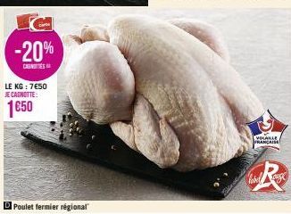 poulet fermier Label 5