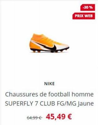 chaussures de football Nike