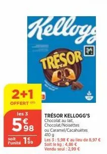 chocolat au lait kellogg's