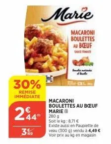 soldes marie
