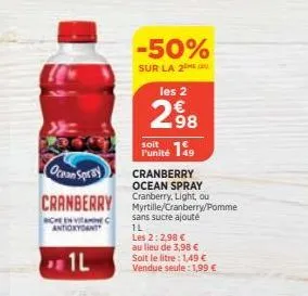 sucre ocean spray