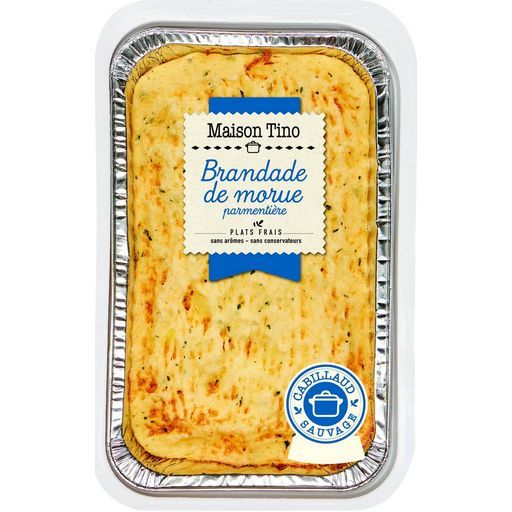 BRANDADE DE MORUE GRATINÉE 