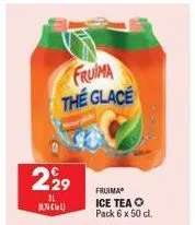 thé glacé 