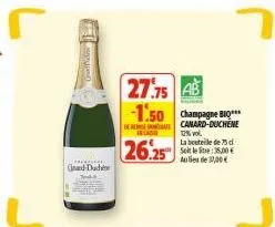 champagne canard-duchene