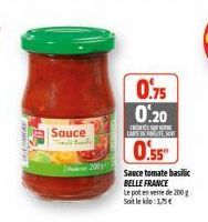 sauce tomate Belle France