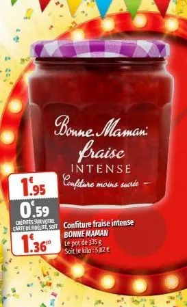 confiture bonne maman