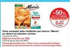 pâte feuilletée marie