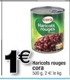 haricots rouges Cora