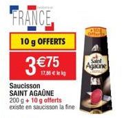 saucisson Saint Agaune