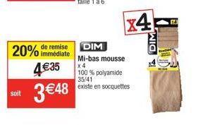 soldes Dim