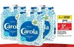 carol  carola  per  la  2+1 offert 750 inv  5  les packs  calle 