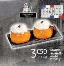ba  fusion  france  350  savarin amaretto 2 x 125g 