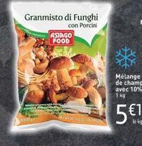Granmisto di Funghi con Porcini  ASIAGO FOOD 