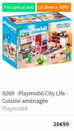 PLAYMOBIL 9269 CITY LIFE CUISINE AMENAGEE Catalogue en ligne