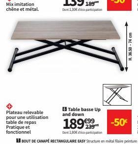 table basse 7 Up
