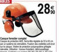 casque forestier 