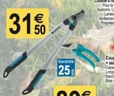 €  3150  garantie  25 