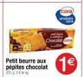 Petit beurre aux pépites chocolat 2005  cora  Chocolar  1€ 