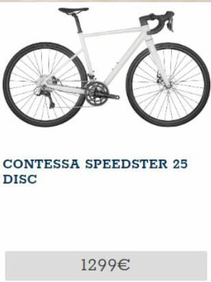 1  CONTESSA SPEEDSTER 25  DISC  1299€  