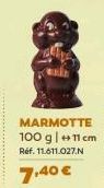 MARMOTTE 100 g | +11 cm  Réf. 11.611.027.N  7,40 € 