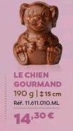 LE CHIEN GOURMAND  190 g | 115 cm  Ref. 11.611.010.ML  14.30 € 