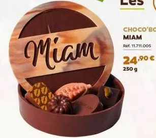 miam  00  24,⁹⁰ € 250 g 