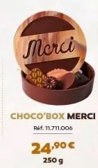 merci  choco'box merci ref. 11.711.006  24,⁹⁰ €  250 g 