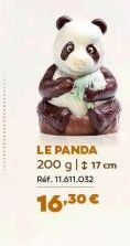 LE PANDA 200 g | 17 cm  Réf. 11.611.032  16,30 € 