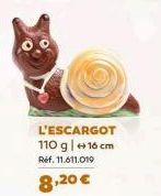 L'ESCARGOT 110 g | +16 cm Ref. 11.611.019  8,20 € 