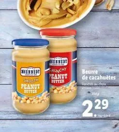 ncennedy  smooth  peanut  butter  cennedt  crunchy  peanut butter  beurre  de cacahuètes  a choin  times  454  229  ●the-sone  