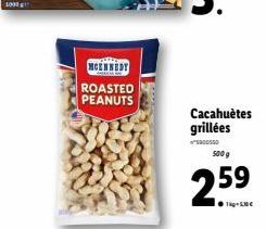 cacahuètes grillées 