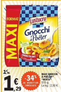 gnocchi lustucru