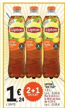 pêche lipton