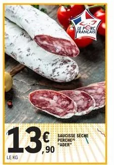 saucisse sèche 