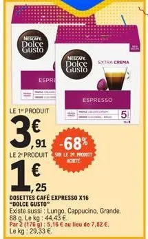 café expresso nescafé