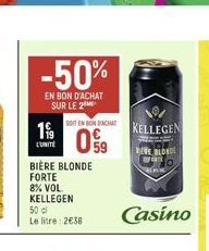 bière blonde 