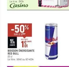 boisson énergétique 